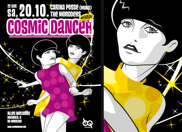 Flyer »Cosmic Dancer«